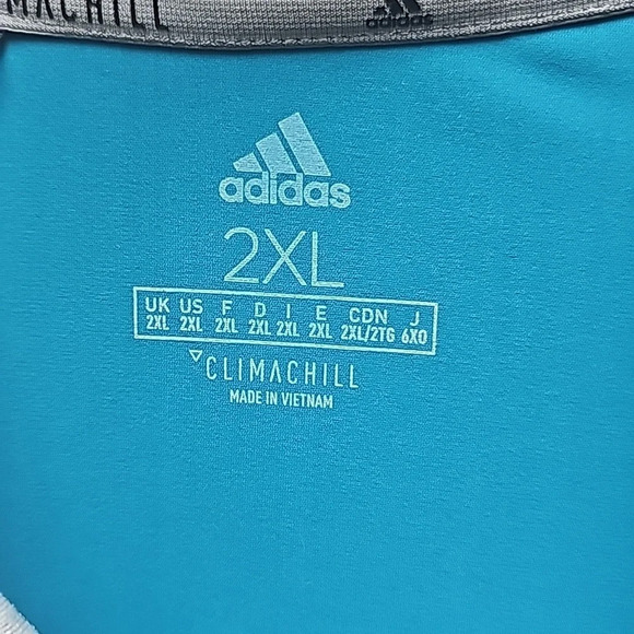 Adidas Climachill Polo Sz XXL - Picture 4 of 12